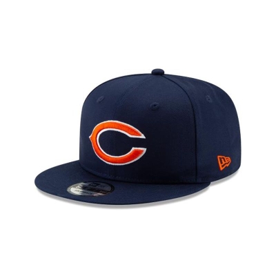 Blue Chicago Bears Hat - New Era NFL Basic 9FIFTY Snapback Caps USA4087691